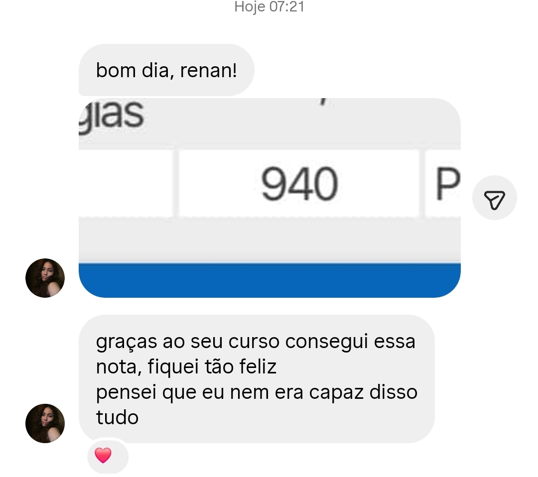 Print de aluno Redaclub 5